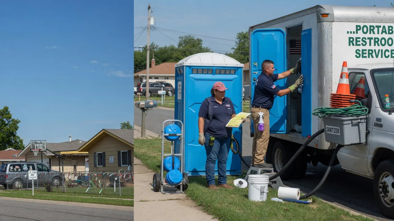 Portable Toilet Rental in Bowlus, MN near me
